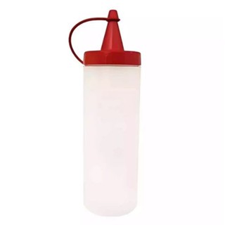 Kit 50 Bisnagas Molho Catchup Maionese Mostarda Bisnaga 200ml Lanchonete Bar Restaurante Plástico