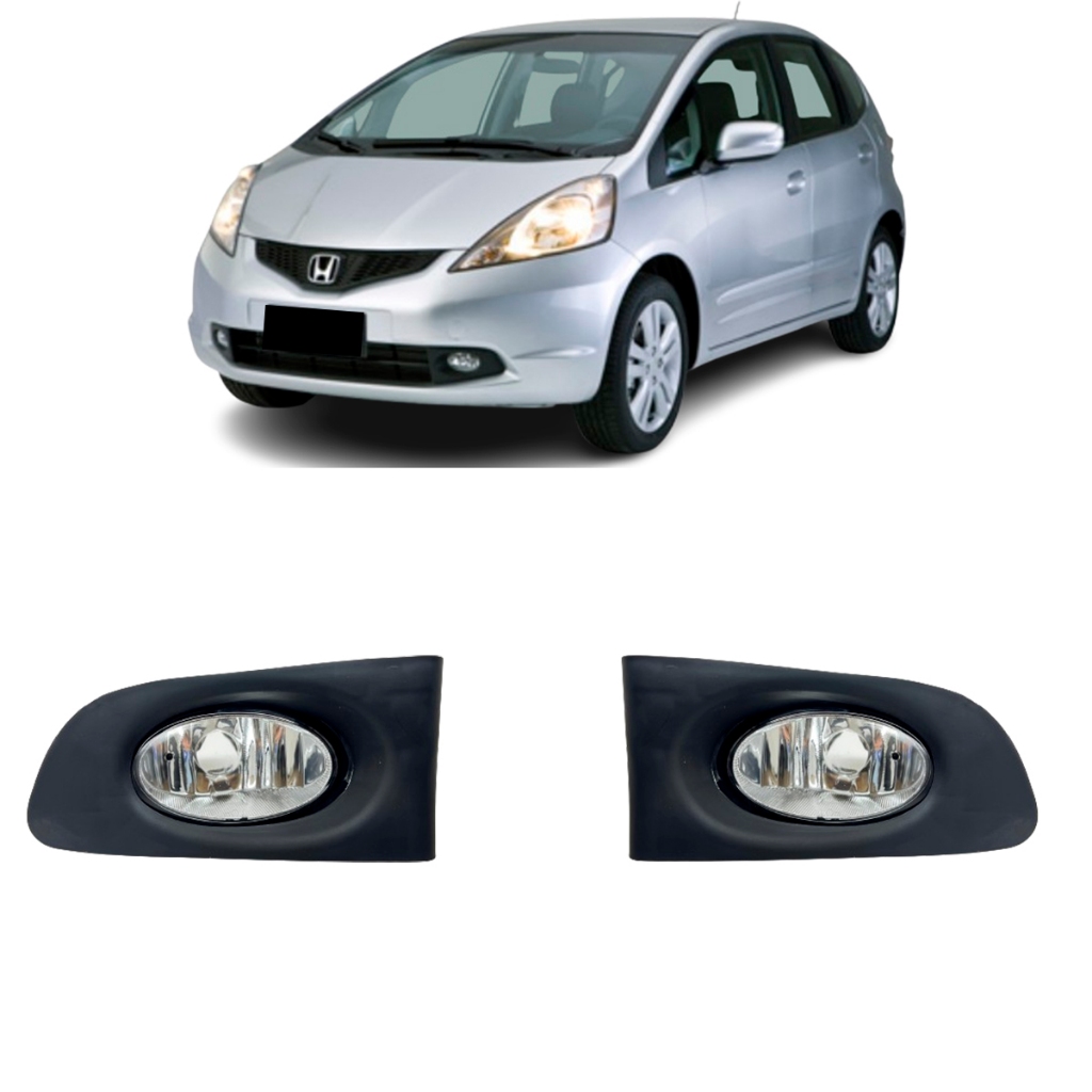 Farol de Milha Honda Fit 2003 2004 2005 em Oferta na Shopee
