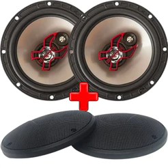 Alto Falante Bravox 6 Polegadas Automotivo Triaxial B3x60x 100 Watts RMS o Par