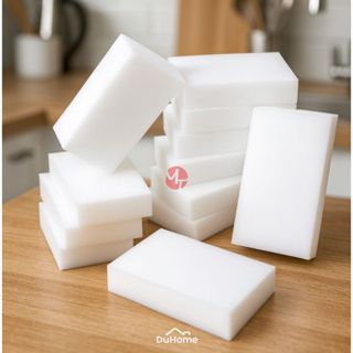 Esponjas Mágica 10Un 20Un 30Un Bucha Melamina Tira Mancha Original Desengordura Limpeza em Oferta na Shopee