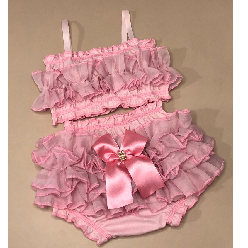 Conjunto Banho De Sol Menina Luxo em Oferta na Shopee