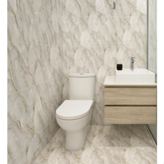 Adesivo Piso Chão Lavável Banheiro Box Mármore Filetes Dourado em Oferta na Shopee