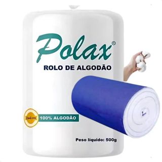 Algodão Hidrófilo Rolo 500g Polax em Oferta na Shopee