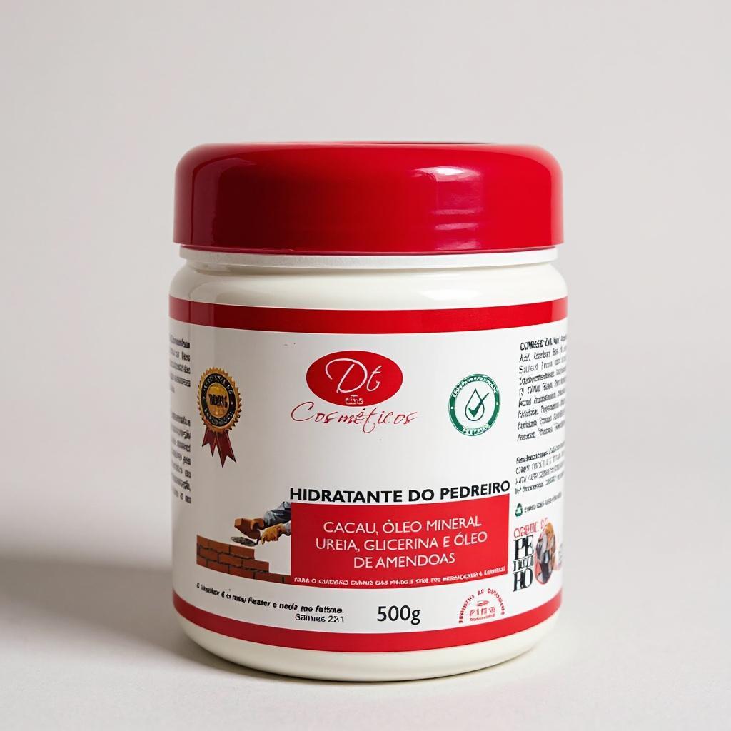 Hidratante com Ureia 500g – Creme do Pedreiro para Pele Seca e Áspera O MAIS VENDIDO para Rachaduras
