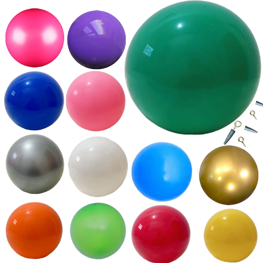 Bola De Vinil Grande Decoração 40cm Atacado Kiko Grande 2un