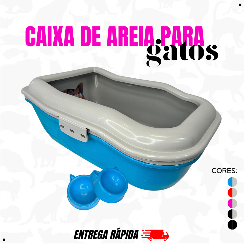 Caixa Areia Furba Furbox Pet Banheiro Gato Grande Bandeja Sanitário Inteligente Alta Envio Imediato em Oferta na Shopee