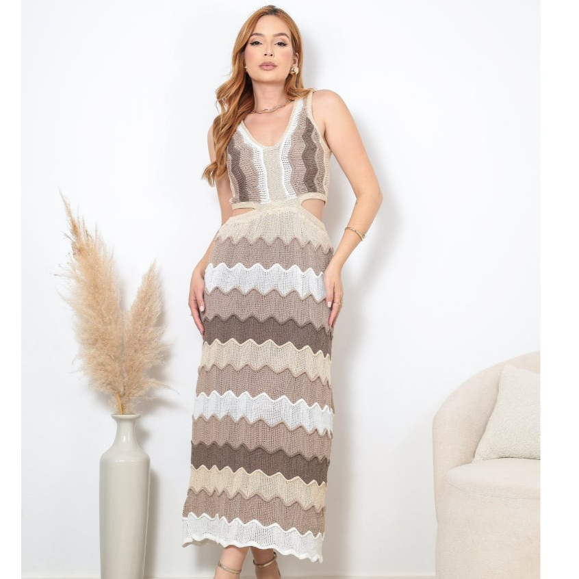 Vestido Aberto Cintura: Onde Comprar | BuscaProdutos