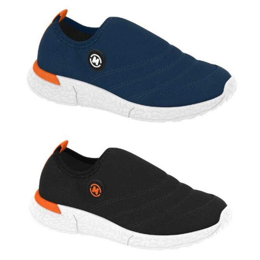 Tênis Infantil Menino Molekinho Confortável Slip On  2831.104 em Oferta na Shopee