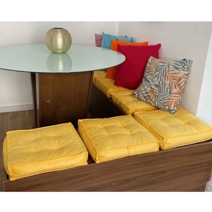 ALMOFADA FUTON 50 X 45 CM em Oferta na Shopee
