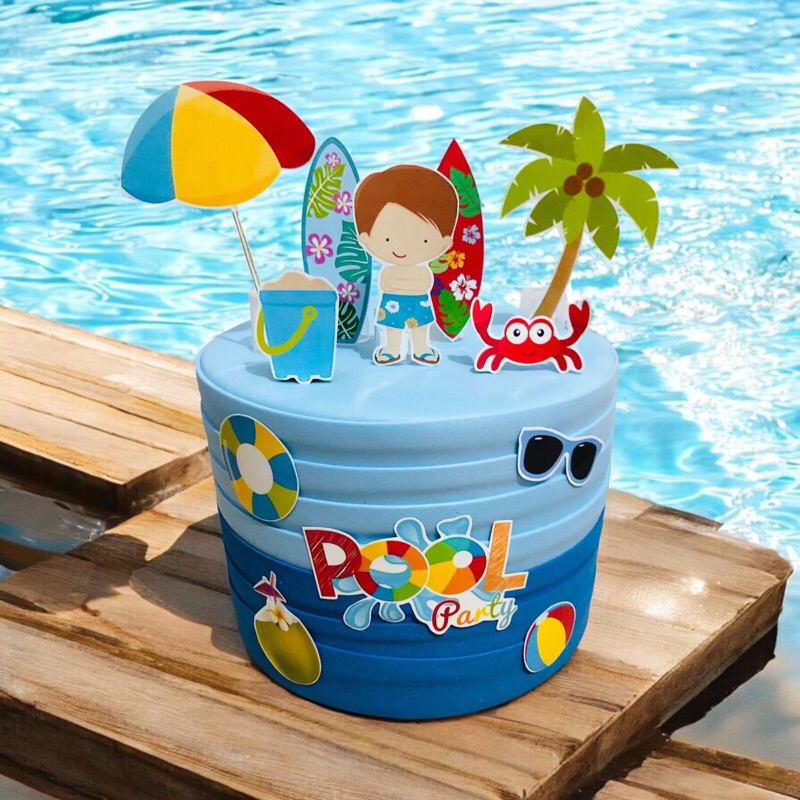 Bolo Fake Pool Party: Onde Comprar | BuscaProdutos