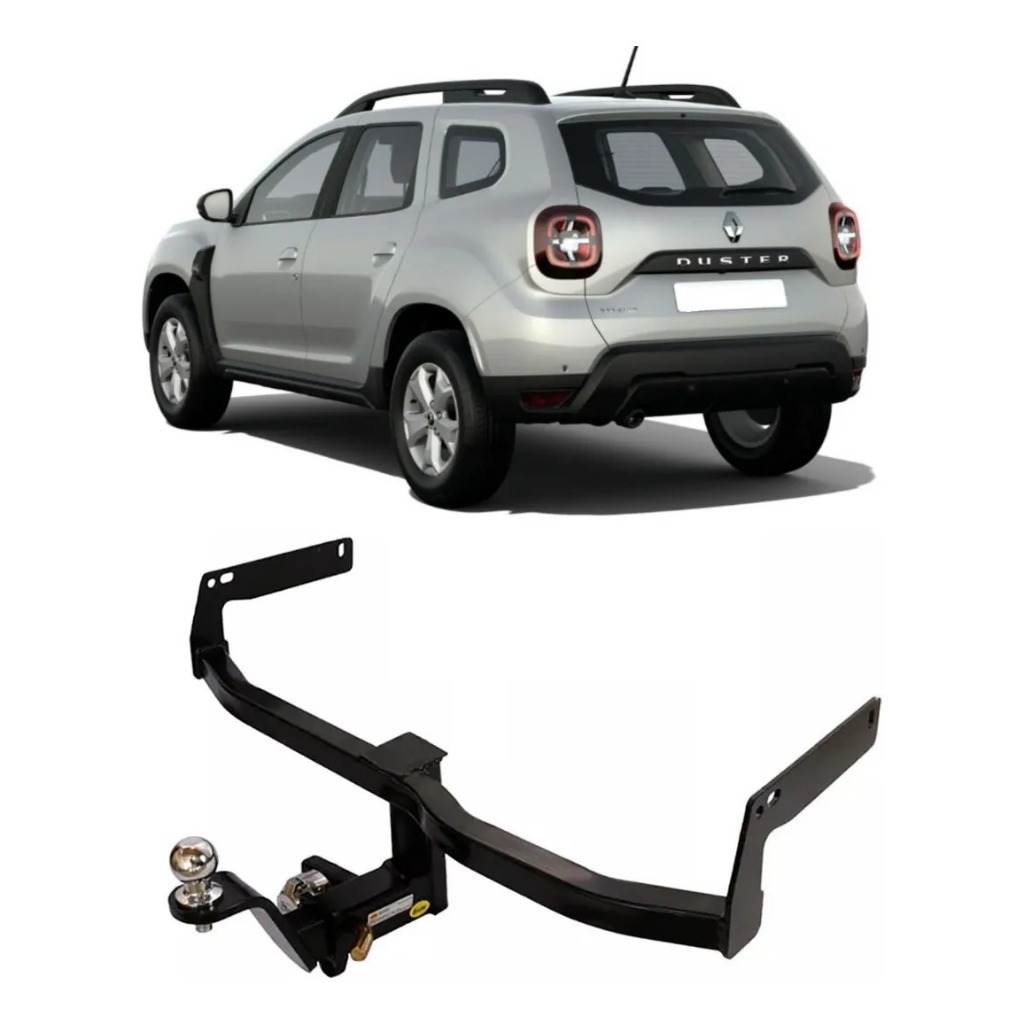 Engate Reboque Removível Renault Duster 4x2/4x4 2010 até 2025 1.000kg em Oferta na Shopee