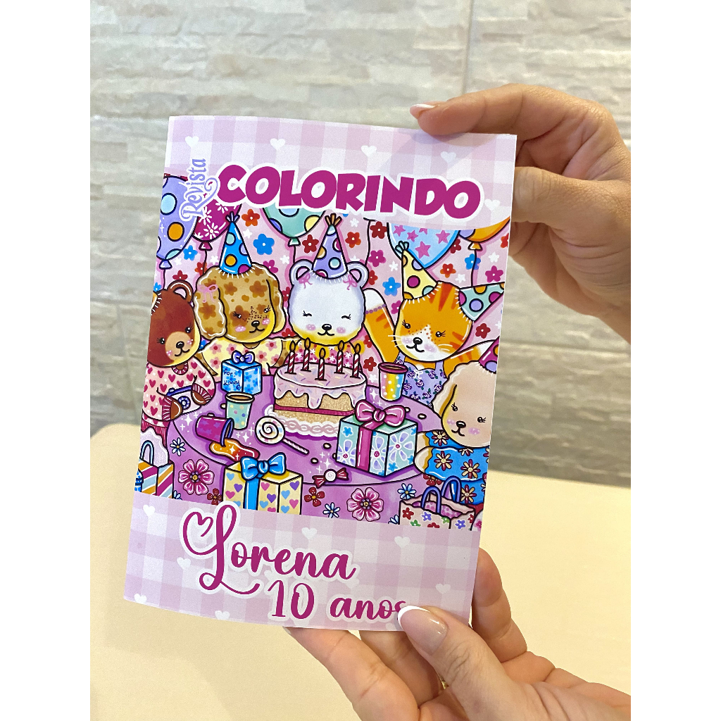 Livro de Colorir Bob Gods | Festa Infantil | Lembrancinha Personalizada | Revista de Colorir