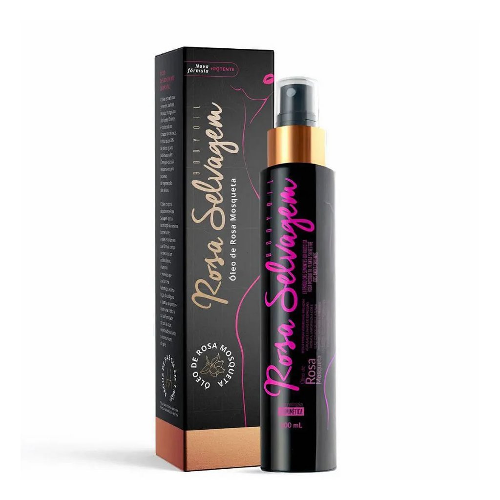 Óleo de Rosa Mosqueta Rosa Selvagem 100ml em Oferta na Shopee