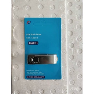 Pen Drive USB 3.0 64GB / 128GB Alta Velocidade – Metálico Giratório, Plug & Play em Oferta na Shopee