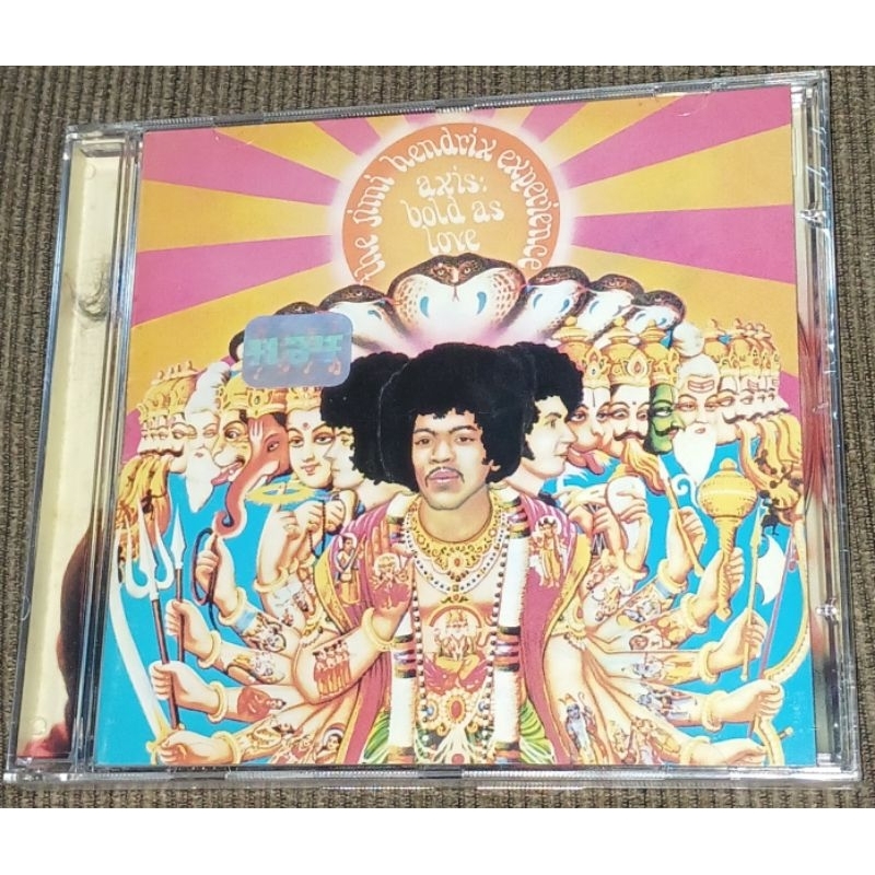 CD The Jimi Hendrix experience axis bold as love original lacrado Y 116