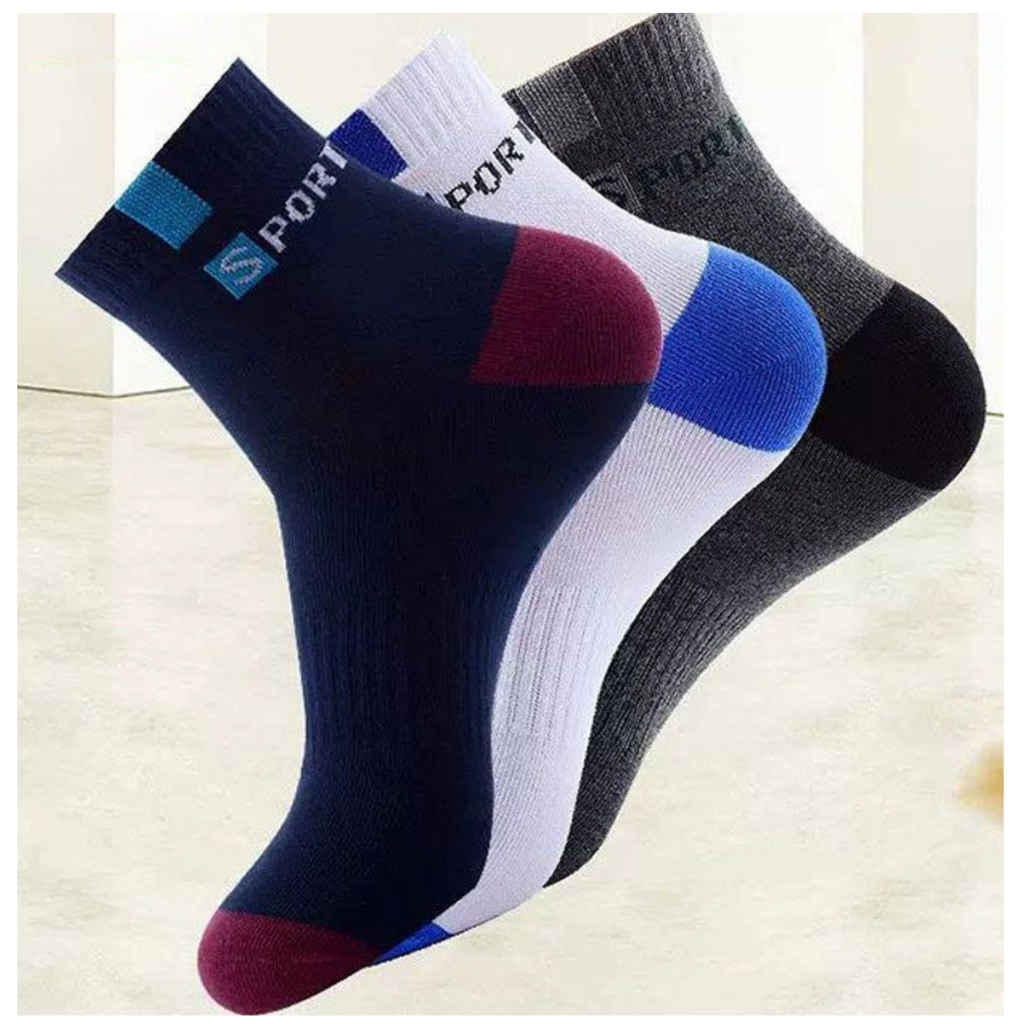 Kits Pares Meia Masculina Cano Médio Tamanho Único 37 - 43 em Oferta na Shopee