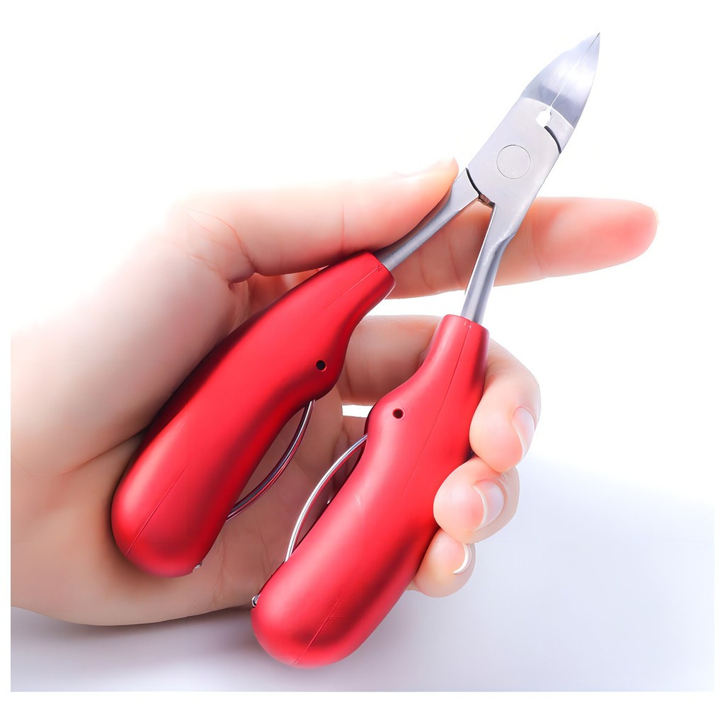 Alicate mola dupla De Cortar Unha Curvado Profissional Aço Inox Manicure Pedicure Podologia De Unha em Oferta na Shopee