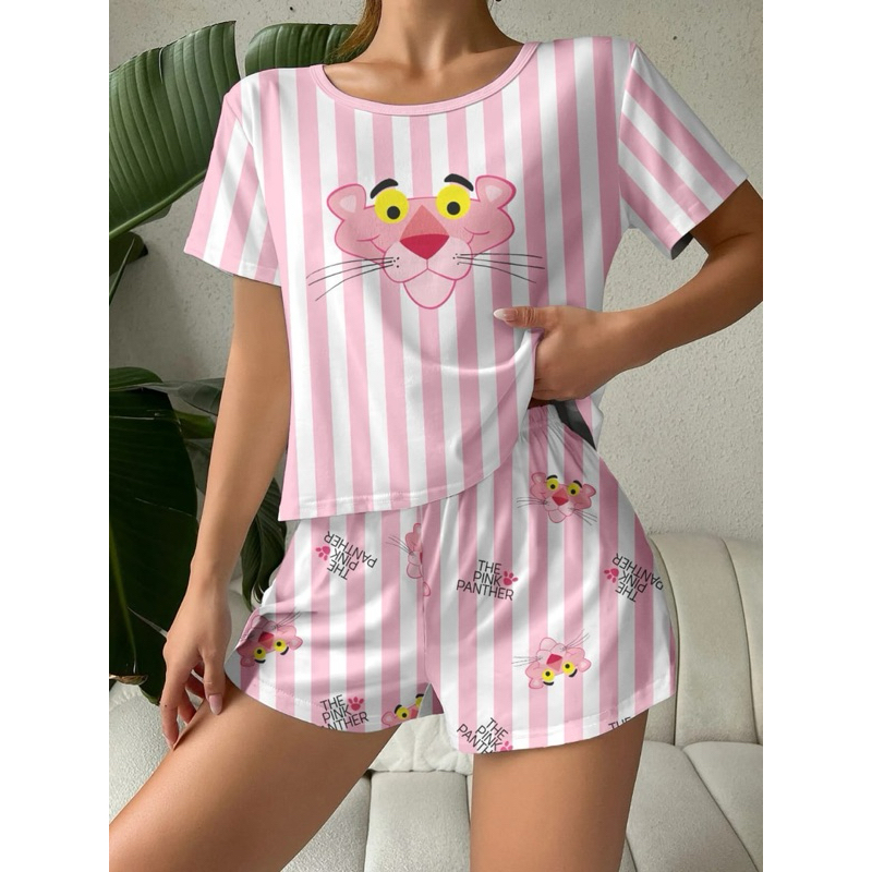Pijama Adulto Personagens Moda Verão e Inverno em Oferta na Shopee