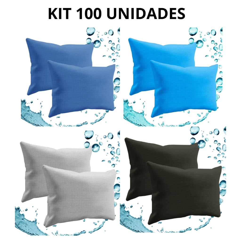 KIT 100UN Capa Protetora Impermeável 70X50 Entrega Expressa Premium