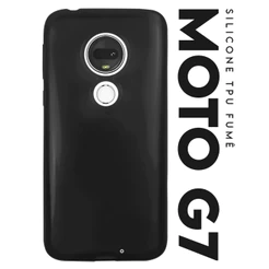 Capa Silicone Tpu (FUME) Motorola Moto G7 - G7 Plus XT1965 tela 6.2 pol. - Cell In Power25