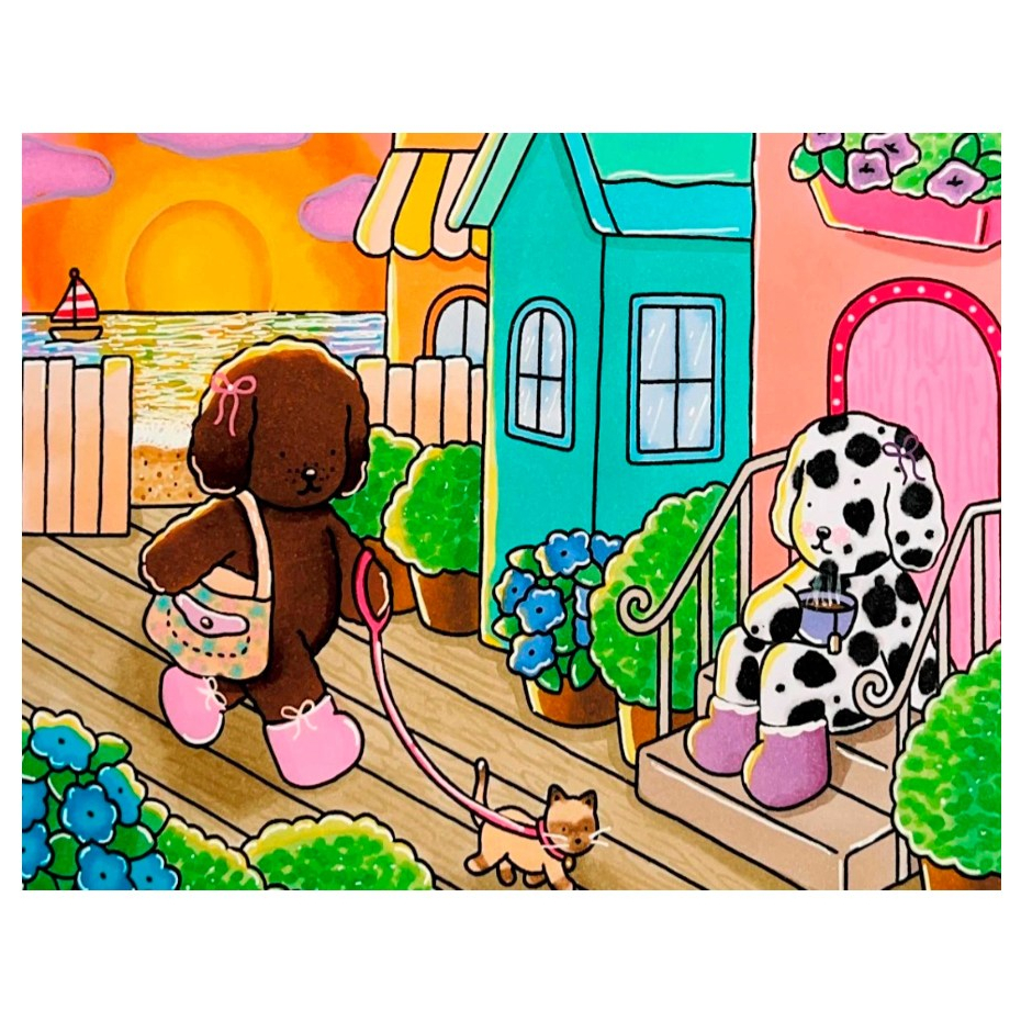 PAINEL RETANGULAR URSINHO - BOBIE 3 - TECIDO SUBLIMADO COM CORTE A LASER em Oferta na Shopee