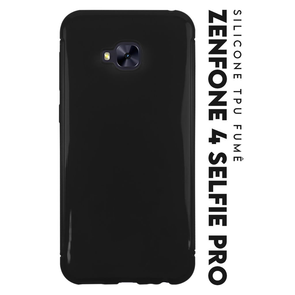 Capa Silicone Tpu (FUME) Asus Zenfone 4 Selfie Pro Zd552kl Tela 5.5 pol.  - Cell In Power25