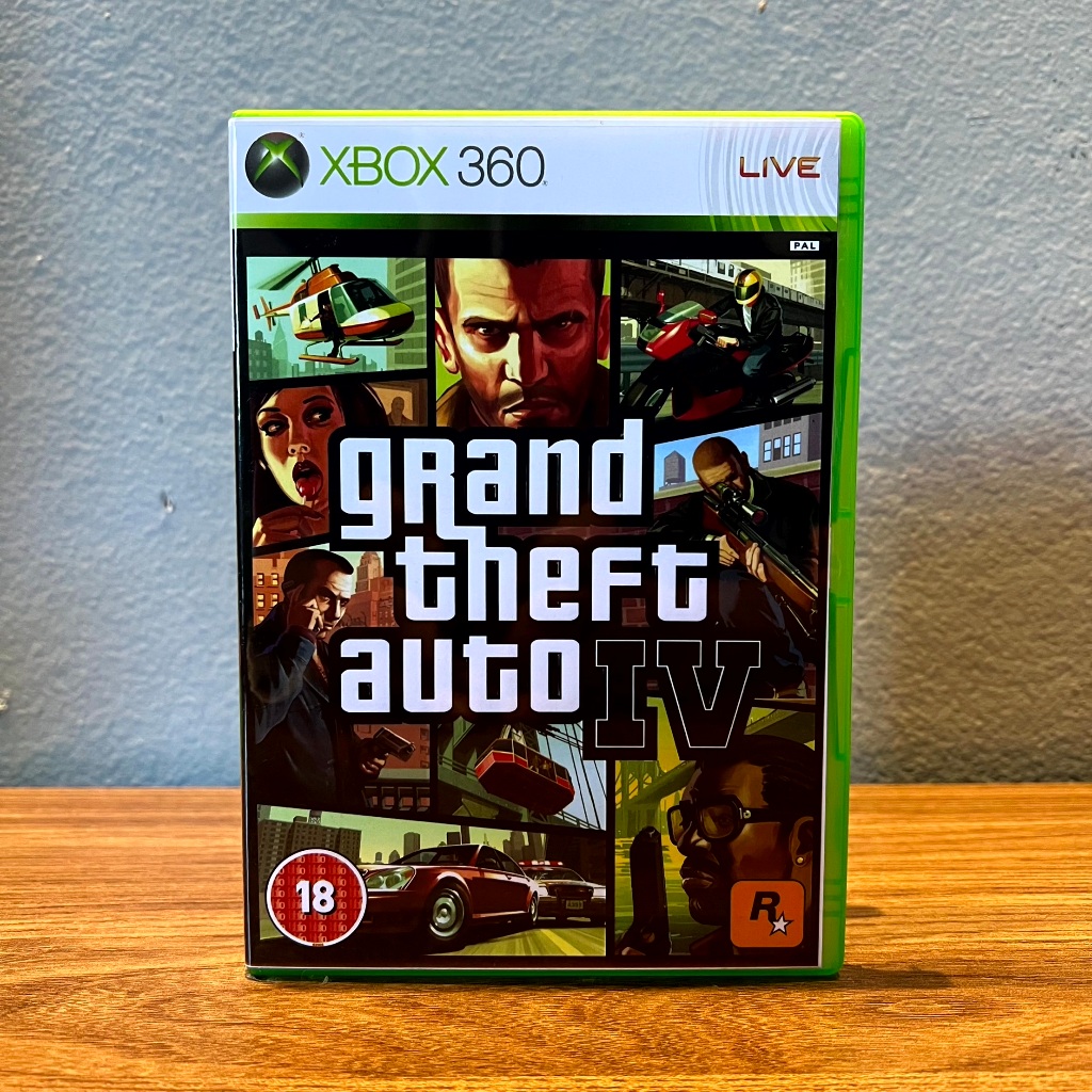 Gta Grand Theft Auto 4 - Xbox 360
