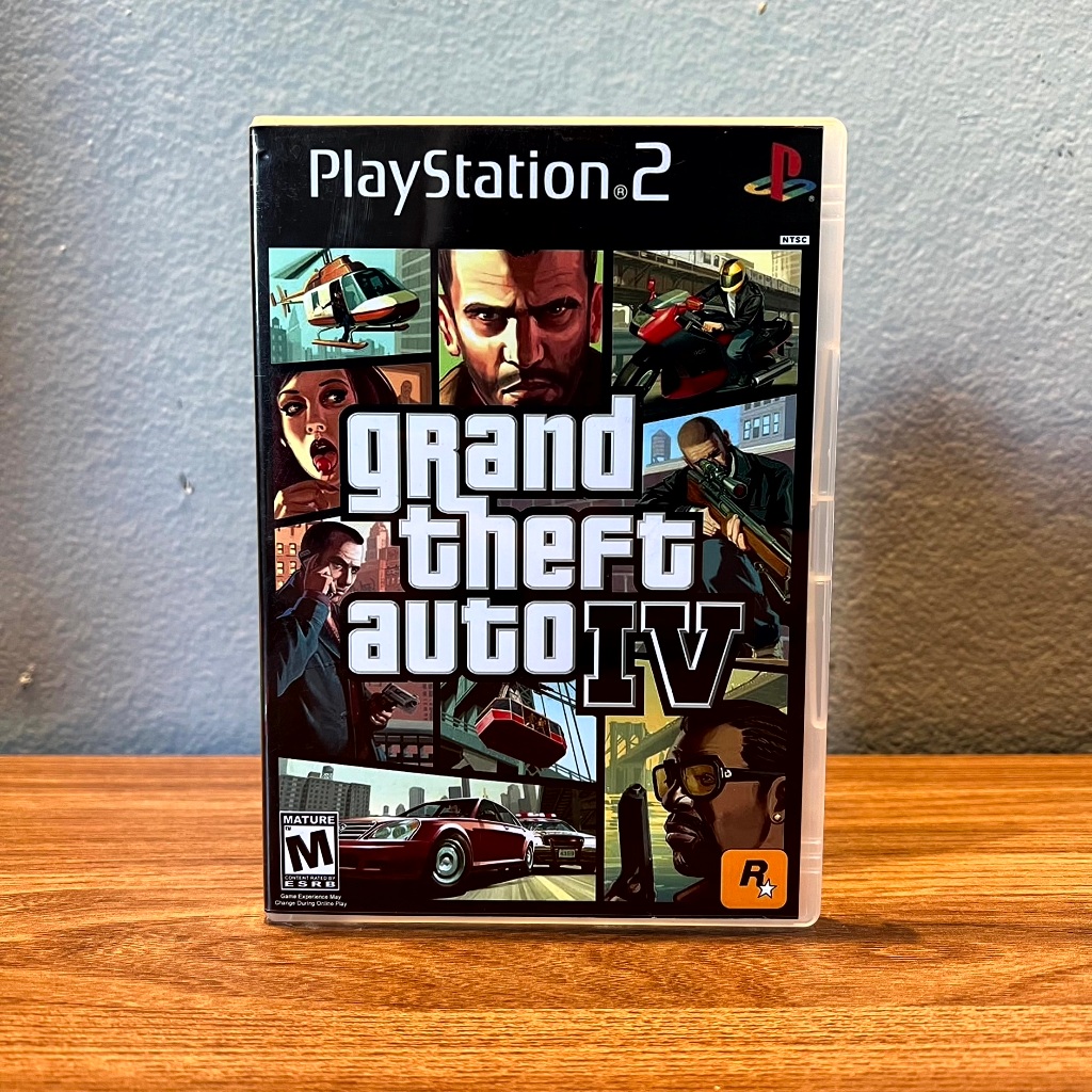 GTA 4 - Grand Theft Auto 4 - Ps2