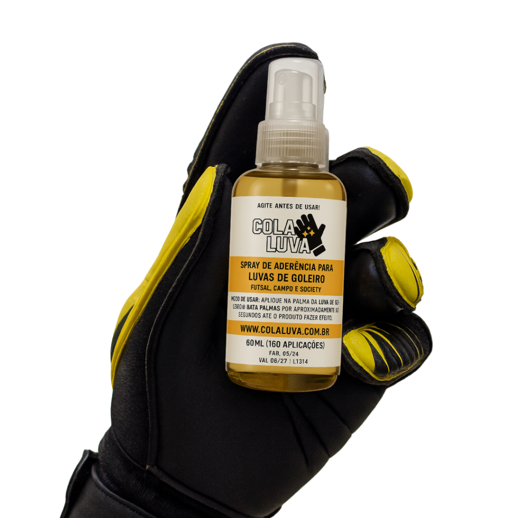 Cola Luva Spray Para Luva de Goleiro 5 unidades