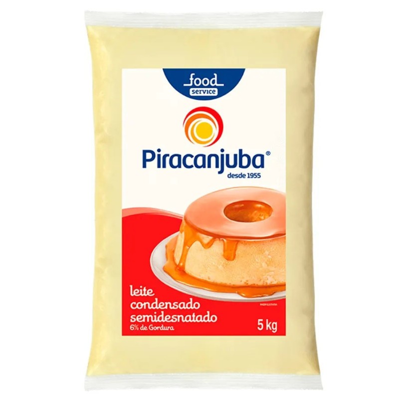 Leite Condensado Piracanjuba 5KG em Oferta na Shopee
