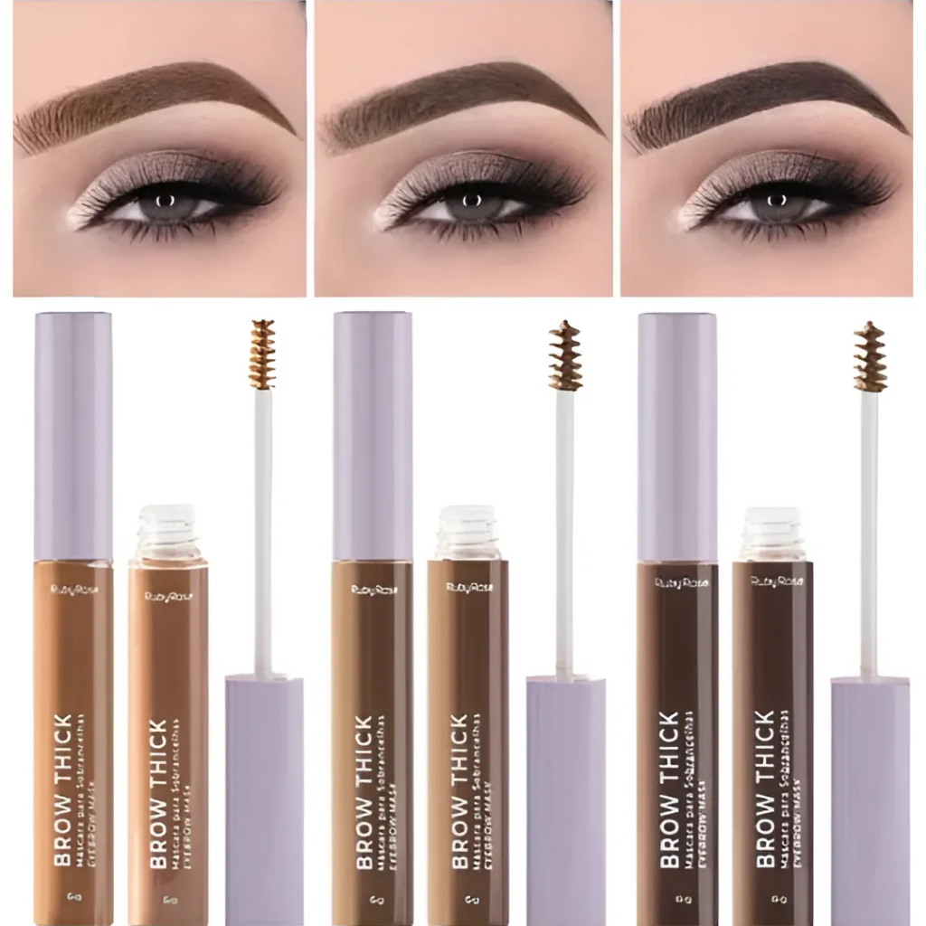 Máscara para Sobrancelha Ruby Rose - BROW THICK - Escolha a sua Cor!