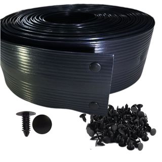 Fechamento Portão Preto 50mX10cm + 50 Arrebite P/Acabamento em Oferta na Shopee