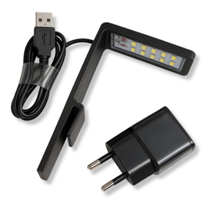 Luminária LED para Aquário 5w - Luz Branca - Ideal para Aquários de até 15 litros em Oferta na Shopee