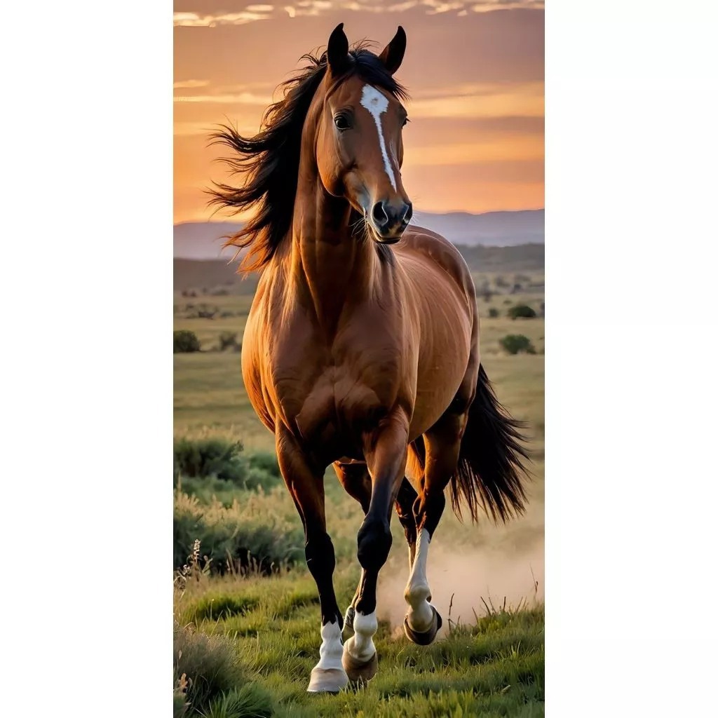 Toalha de Praia Cavalo 70x140cm | Estampada | Secagem Rápida | Alta Qualidade em Oferta na Shopee