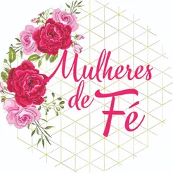 Capa Painel de Festas Redondo com Acabamento em Elástico mulheres de Fé