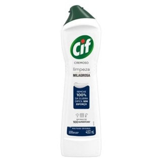 Limpador Cif Cremoso Original 450ml em Oferta na Shopee