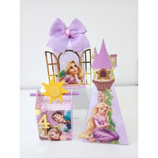 Kit Caixinhas Rapunzel Enrolados, Personalizados Rapunzel Lembrancinha Rapunzel