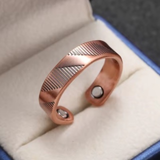 Anel magnetico de cobre Losango em Oferta na Shopee