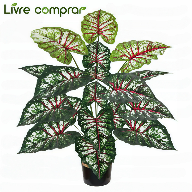 Mini Árvore Artificial 18 Folhas 70cm Decoração para Festa em Casa