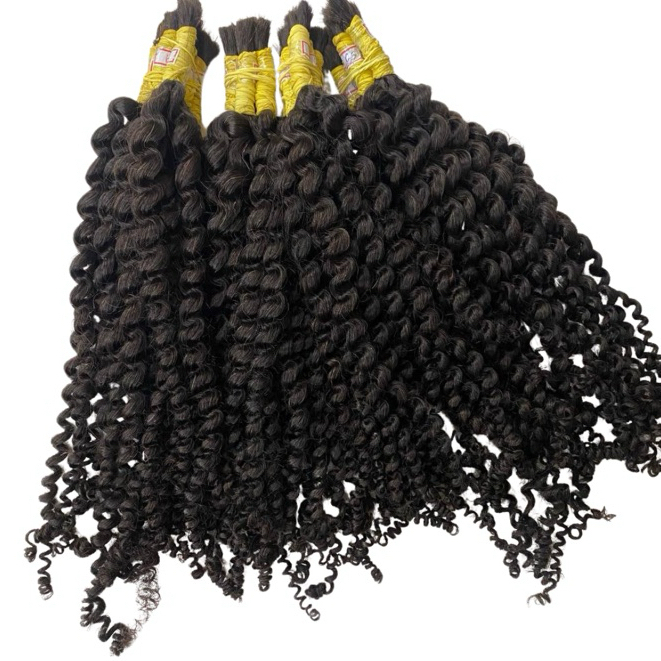 Cabelo Humano Cacheado Tipo 2 A partir de 200G Hidratado Alongamento Capilar Alta Qualidade