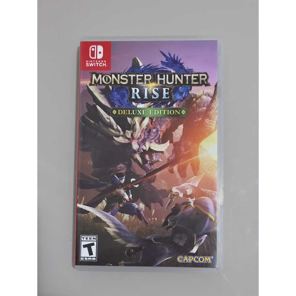 Monster Hunter Rise (mídia física) - Nintendo Switch (usado)