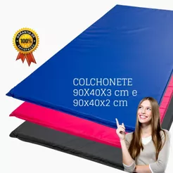 colchonete academia 90x40x3- 90x45x2,5 90X40X2 exercícios físicos, ginastica/acampamento, FITNESS..