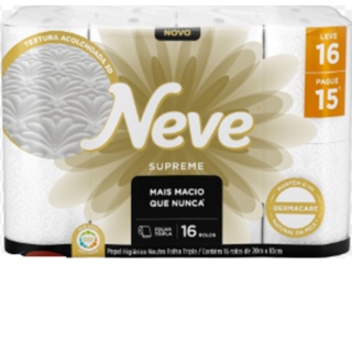 Papel Higiênico Folha Tripla SUPREME: Leve 16 , 32 ou 48 Unidades em Oferta na Shopee