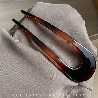 Kit 1/2/3/4/6 Grampo De Cabelo Em Forma De U Vintage, Acessórios De Cabelo Para Coque De Chignon Feminino em Oferta na Shopee