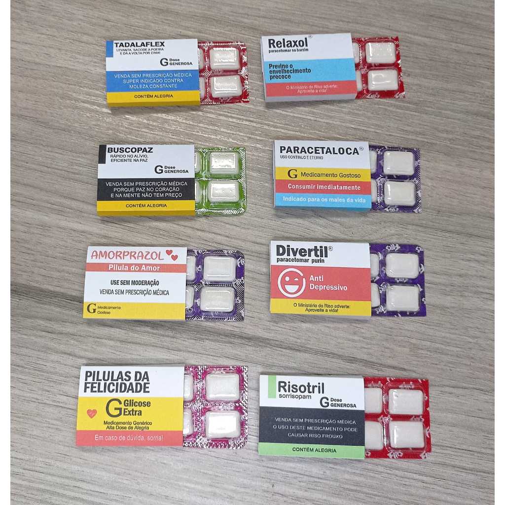 Chiclete  Remedinhos - Agradecimento Cliente