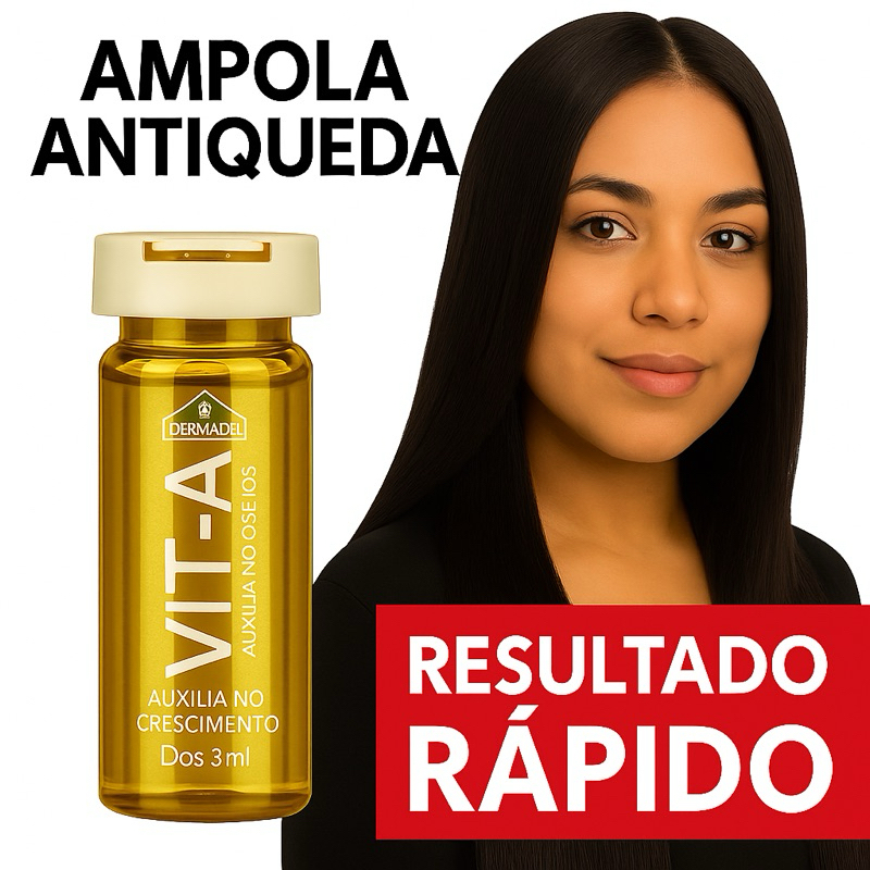 Ampola Derma Monovit A. Pró Vitamina A. Ajuda na Queda Capilar Kit contendo 12 unidades em Oferta na Shopee