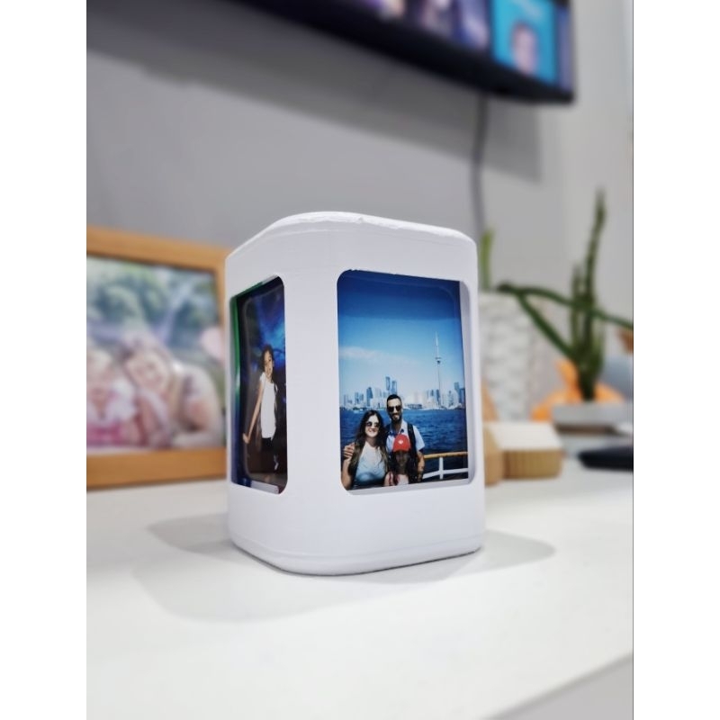 Porta retrato para 4 fotos Câmera Fujifilm instax mini