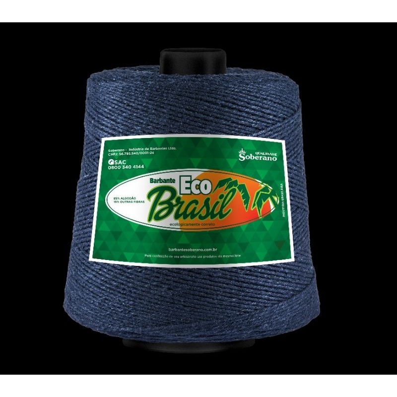 Barbante Eco Brasil - Marinho