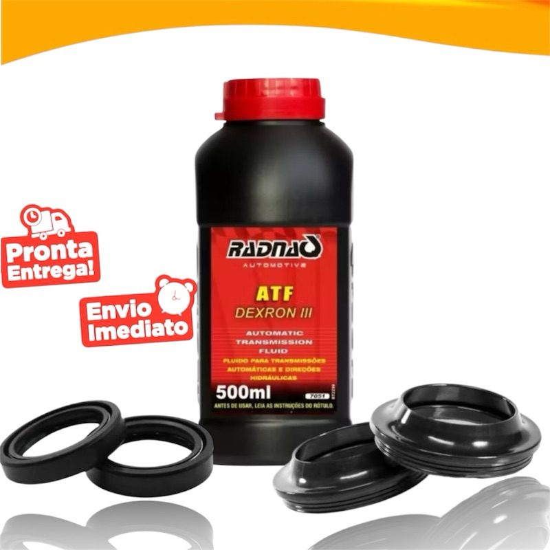 Retentor Bengala + Guarda pó + Óleo Atf Titan150 Titan160 Fan150 Fan160 Start160 Nxr160 Xre190 em Oferta na Shopee