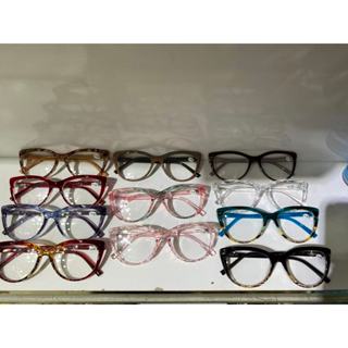 óculos de grau pra perto e leitura 195 diamante 3D gatinho oval feminino mulher novo lancamento em Oferta na Shopee
